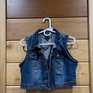 New Look Kids Denim Vest - Blue